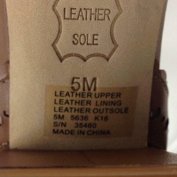 TORY BURCH Marguerite Sandal sz 5 - Picture 10 of 11